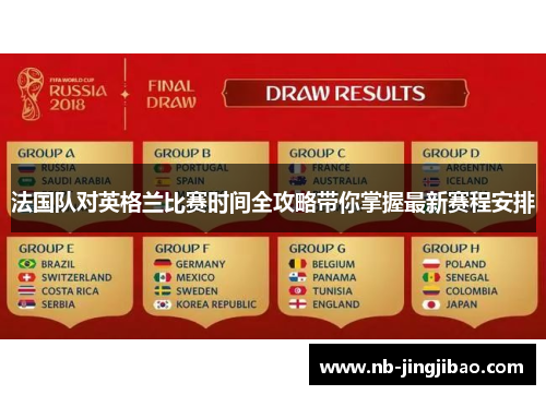 法国队对英格兰比赛时间全攻略带你掌握最新赛程安排